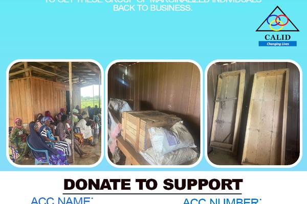 Support to revive Tolon Disability Center to keep the group in business