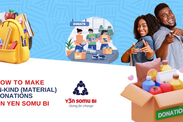 How to Make In-Kind (material) Donations on Yen Somu Bi
