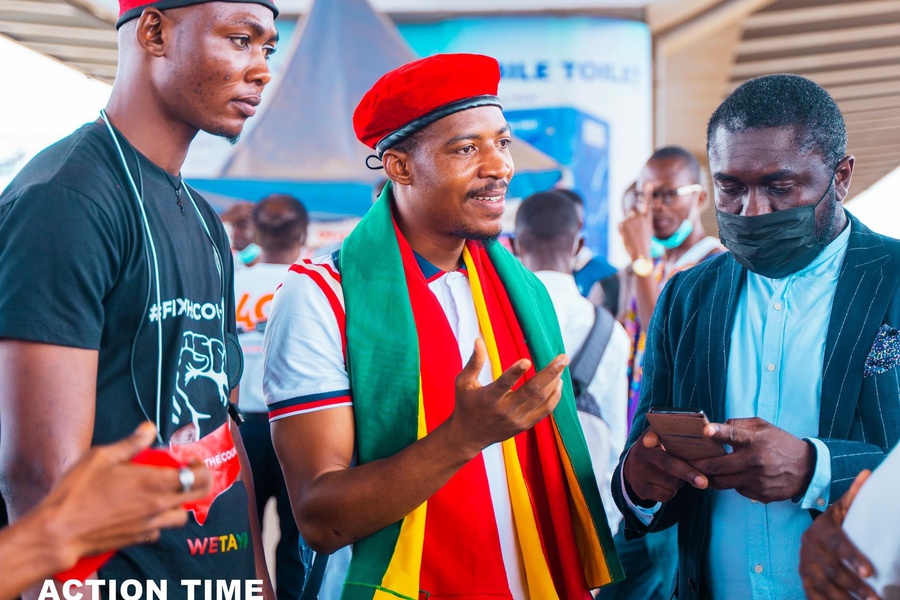 #ReOccupyJulorbiHouse Demonstration